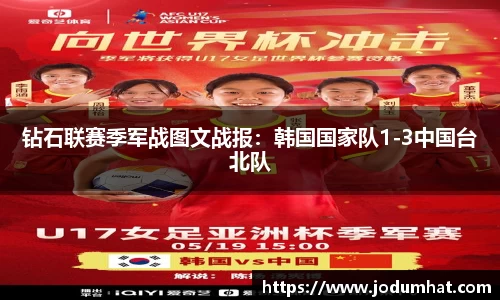 钻石联赛季军战图文战报：韩国国家队1-3中国台北队